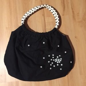 Black and White Star ⭐️ purse